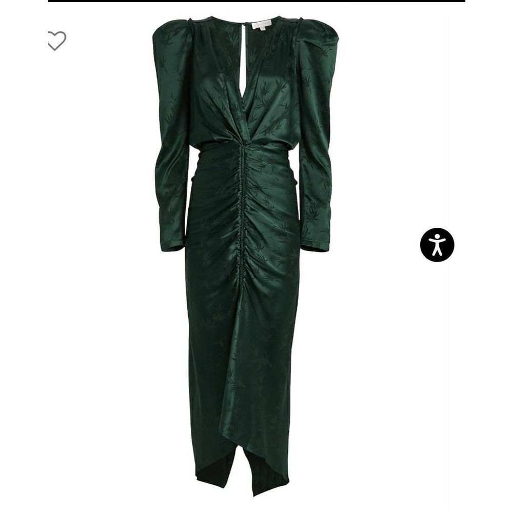 Ronny Kobo Astrid Ruched Jacquard Dress - Picture 2 of 12